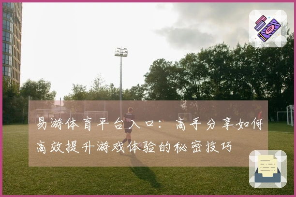 易游体育平台入口：高手分享如何高效提升游戏体验的秘密技巧
